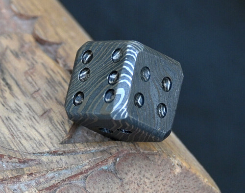 Damascus playing dice custom - damascus,