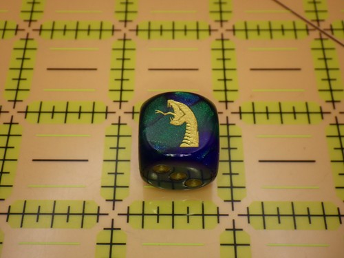 Snake head die 16mm - snake,