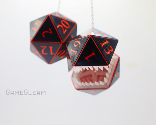 Mimic d20 car dice - mimic,
