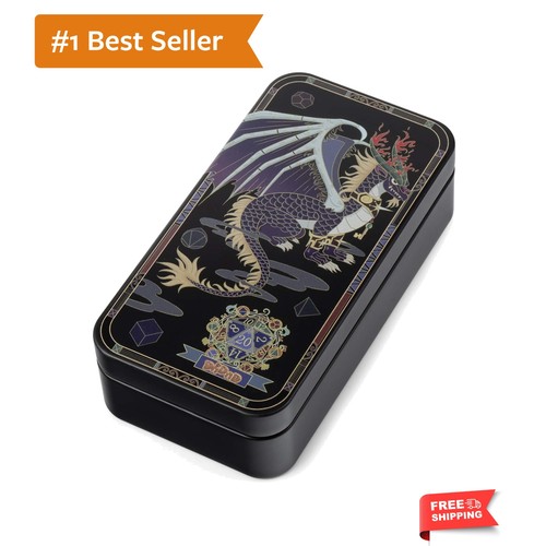 Portable black metal - black, case