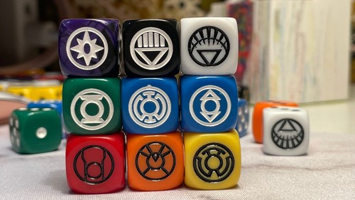 Lantern corps heroclix custom - heroclix,
